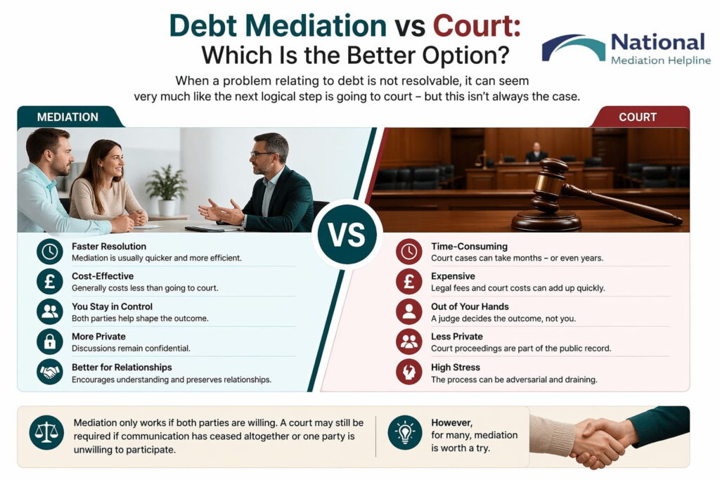 Debt Mediation vs Court: Which Is the Better Option Torquay