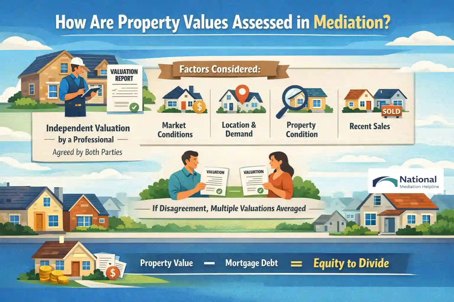How Are Property Values Assessed in Mediation Torquay?