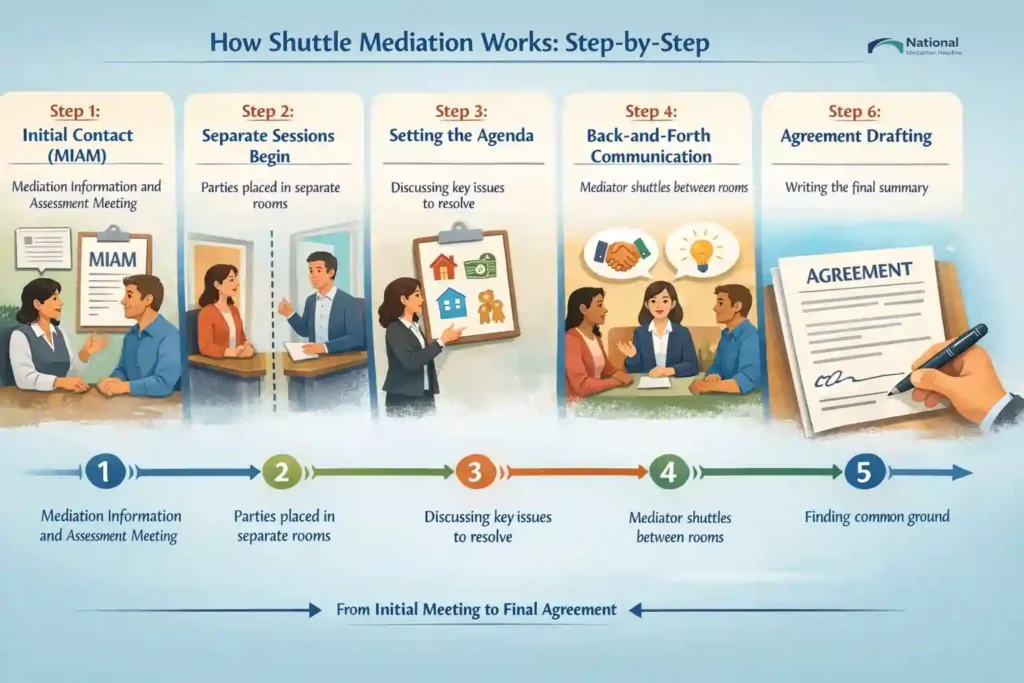 How Shuttle Mediation Works: Step-by-Step Torquay