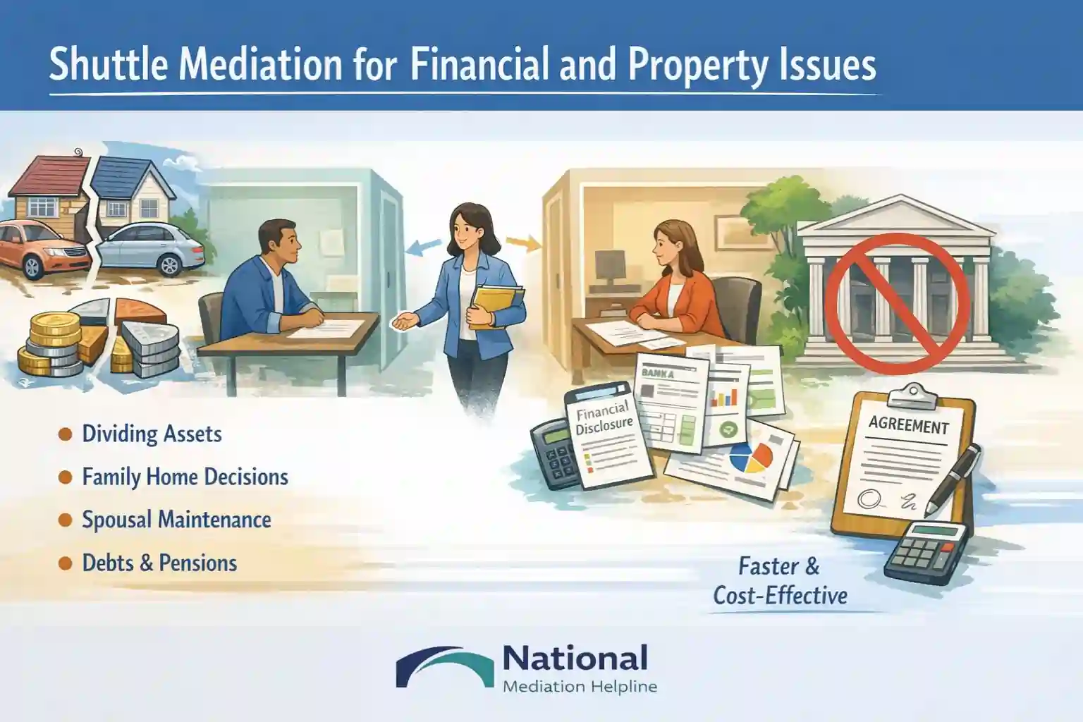 Shuttle Mediation for Financial and Property Issues Torquay