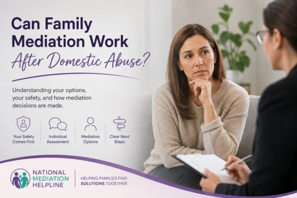 Can Family Mediation Torquay Work After Domestic Abuse?